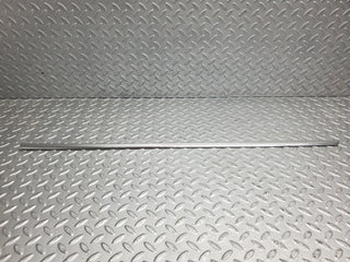 W123 front left door chrome moulding trim used OEM