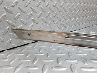 W123 Coupe chrome roof trim cladding left side used OEM