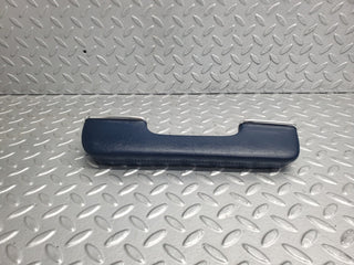 W123 interior door handle rear left blue used OEM