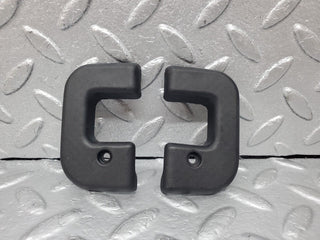 W124 interior door latch trim pair used OEM