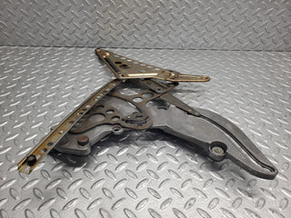 W126 Coupe rear left window regulator mechanism used OEM