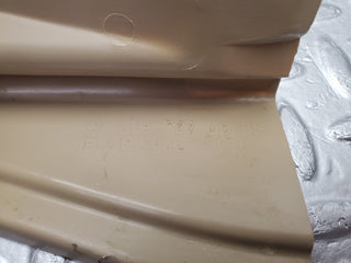 R129 SL left door sill trim beige used OEM