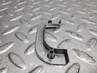 W123 interior chrome door latch trim right used OEM