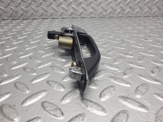 W123 exterior chrome door handle rear used OEM