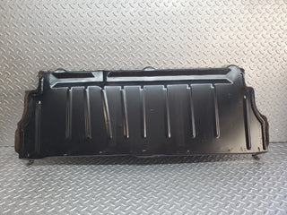W126 fuel tank cover plate used OEM