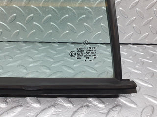 W202 rear right quarter window glass used OEM