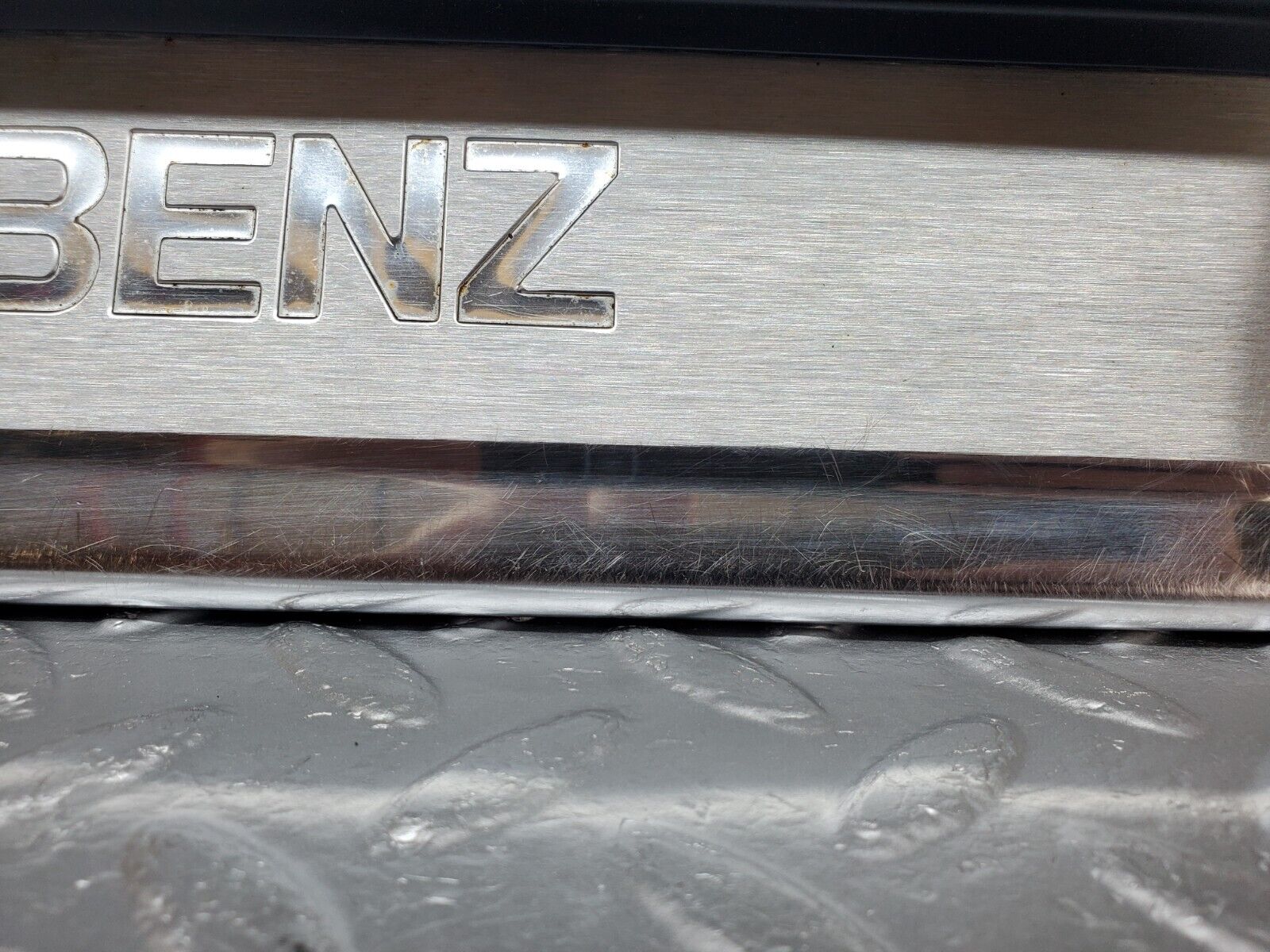 45318 Mercedes-Benz R129 300SL Coupe Right Door Sill Blue 1296800435