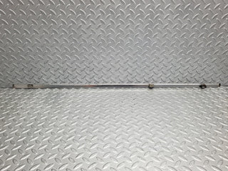 W123 Wagon rear left door chrome moulding trim used OEM