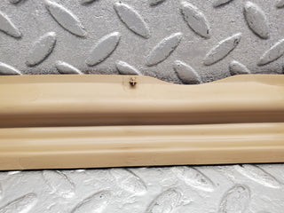 R129 SL left door sill trim beige used OEM