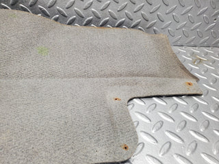 W124 Cabriolet fuel tank cover carpet gray used OEM