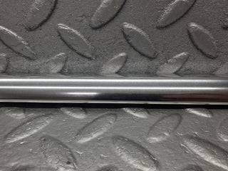 W123 Wagon rear left door chrome moulding trim used OEM