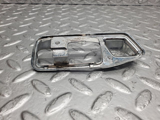 W123 chrome door handle surround left side used OEM