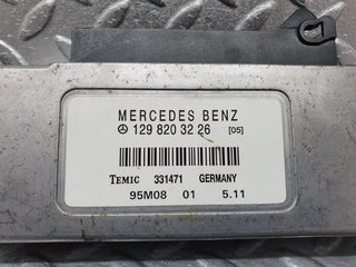 42144 Mercedes-Benz R129 320SL Coupe Roof Control Unit Module 1298203226