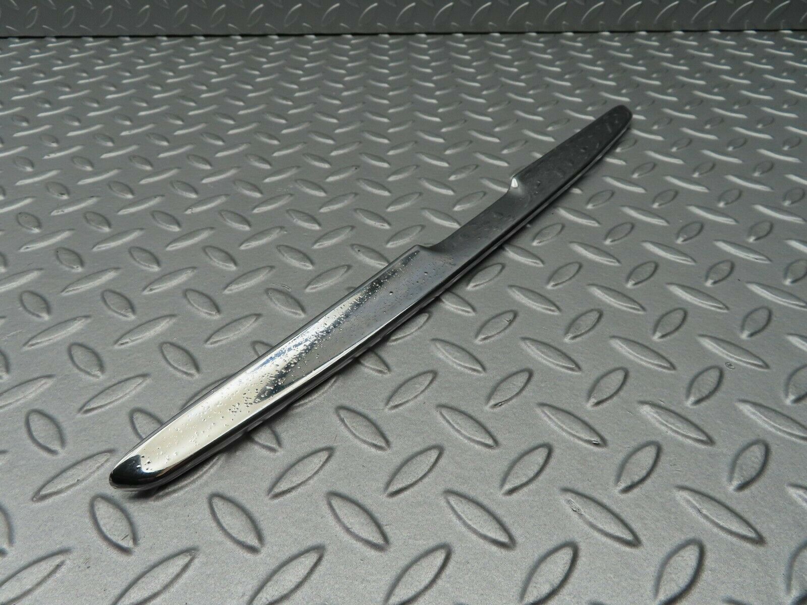 5171 Mercedes-Benz R107 350SL Trunk Chrome Handle Moulding 1077580202