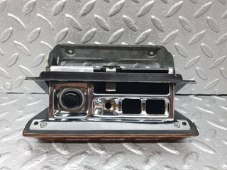 W123 Coupe centre console ashtray wood finish used OEM