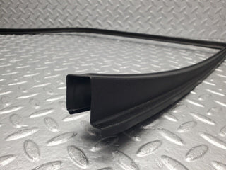 W124 front right door window frame trim used OEM