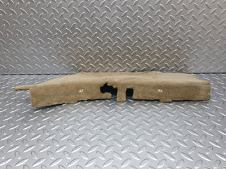 R129 SL rear floor cross member mat carpet beige used OEM