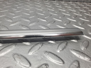 W123 rear right door chrome moulding trim used OEM