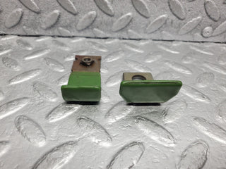 W126 Coupe window stop plate used OEM