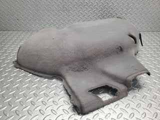W124 Wagon trunk panel cover right grey used OEM