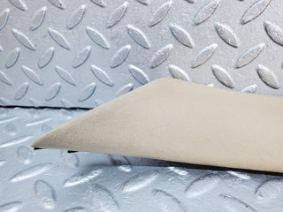 W126 a pillar cover trim left side beige used OEM