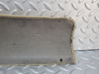45696 Mercedes-Benz W126 420SE Front Right Door Sill Carpet Beige