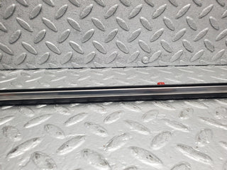 W123 rear right door centre moulding trim used OEM