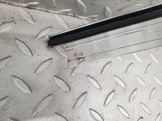 W126 Coupe roof chrome trim right side used OEM