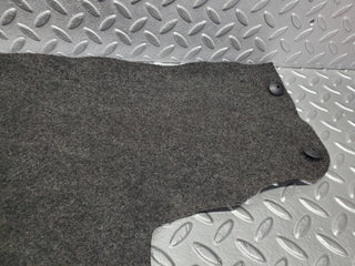 W201 Baby Benz fuel tank cover carpet grey used OEM