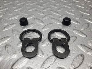 W124 Wagon trunk cargo hook clip pair used OEM