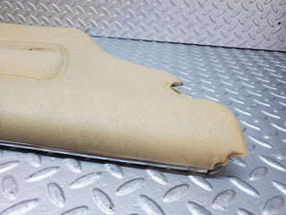 W123 rear left door card beige used OEM