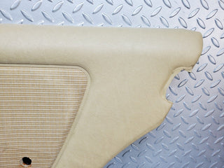 W123 rear right door card beige used OEM