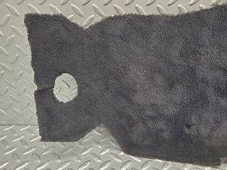 W123 Coupe centre console carpet left side black used OEM