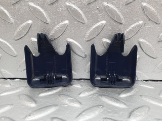 42906 Mercedes-Benz W201 190 2.0L Front Seat Rail Trim Cover Blue 1246842118 1246842218