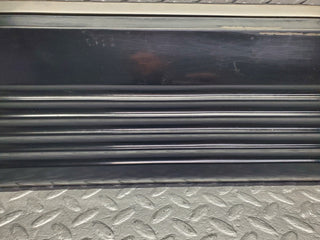 W126 Coupe left door lower moulding trim used OEM