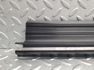 W123 Coupe door sill trim black left side used OEM