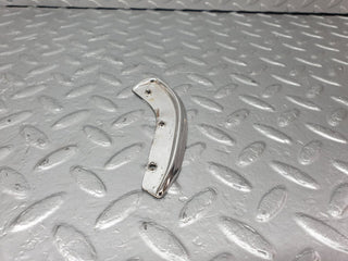 W108 interior door handle chrome trim pair left used OEM