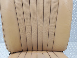 R107 SL front right driver heated seat palomino used OEM