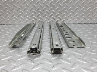 W123 Coupe front right seat rail pair used OEM