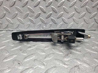 W123 exterior chrome door handle rear used OEM