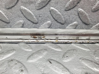 W123 rear right door chrome moulding trim used OEM