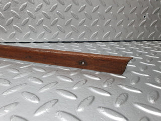 W108 front left door wood trim used OEM