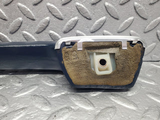 W123 Wagon interior door handle rear left blue used OEM