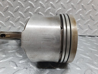 W123 Coupe piston with connecting rod used OEM