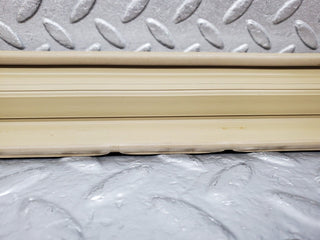 W126 rear right door sill trim beige used OEM