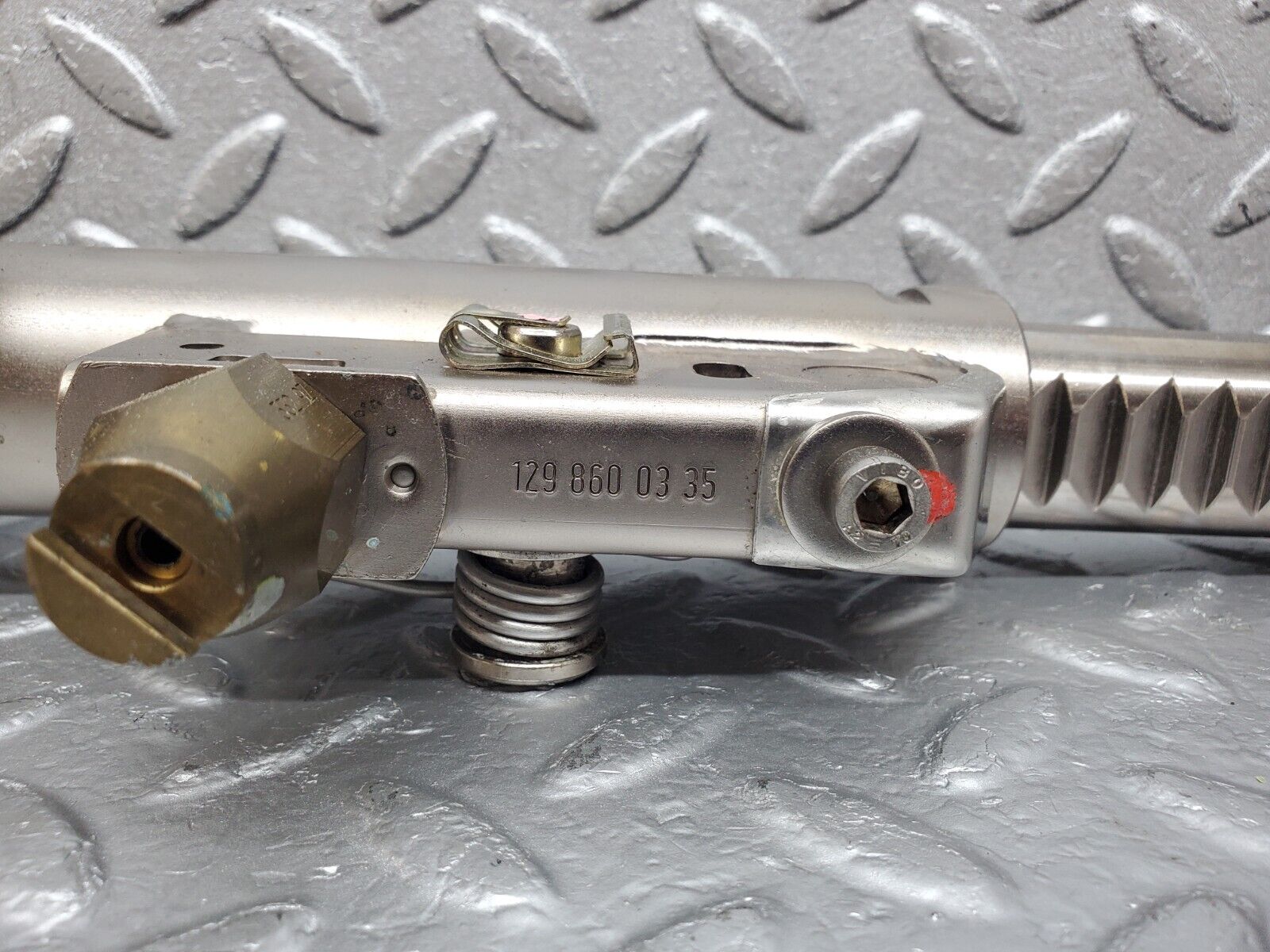 45273 Mercedes-Benz R129 300SL Coupe Roll Bar Hydraulic Cylinder Left 1298600335