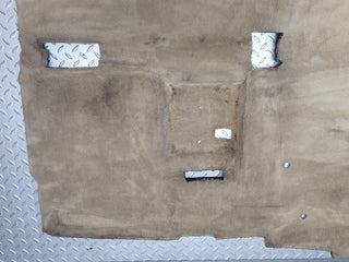 42295 Mercedes-Benz R129 320SL Coupe Front Right Floor Carpet Beige 1296801440