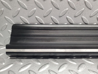 W123 Coupe door sill trim black right side used OEM