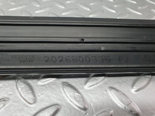 W202 rear door sill trim used OEM