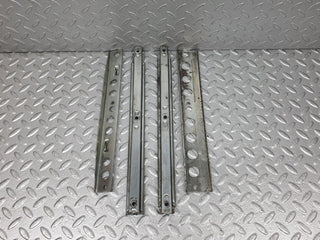 W123 Coupe front right seat rail pair used OEM